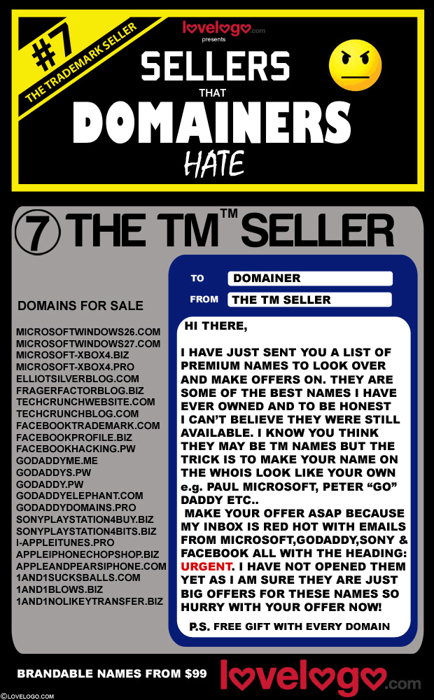 SELLERS DOMAINERS HATE 7